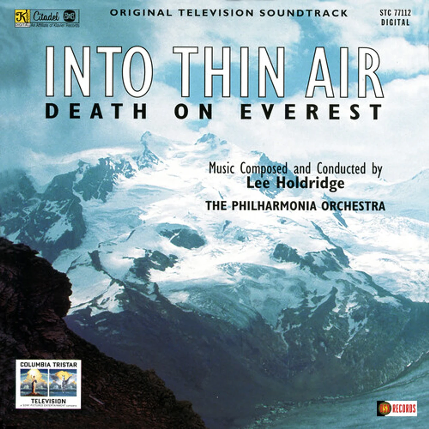 Lee Holdridge INTO THIN AIR: DEATH ON EVEREST - Original Soundtrack CD