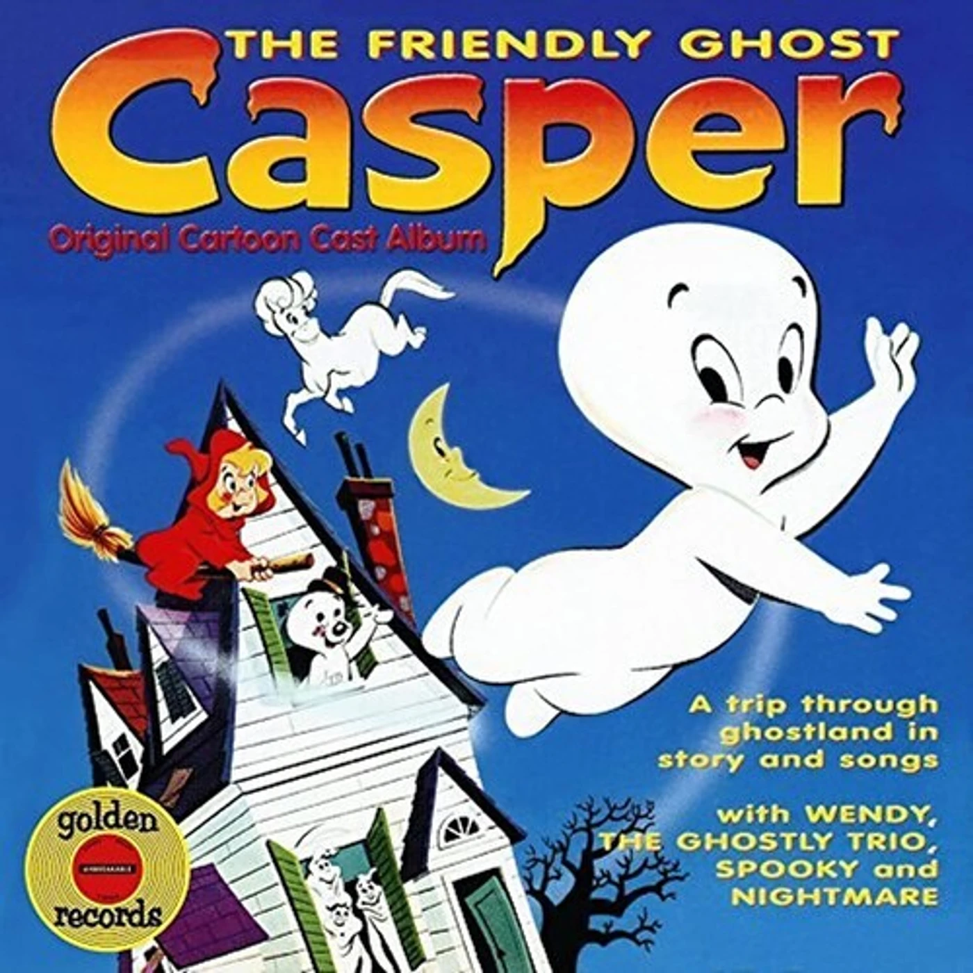 Golden Orchestra CASPER, THE FRIENDLY GHOST Vinyl Record