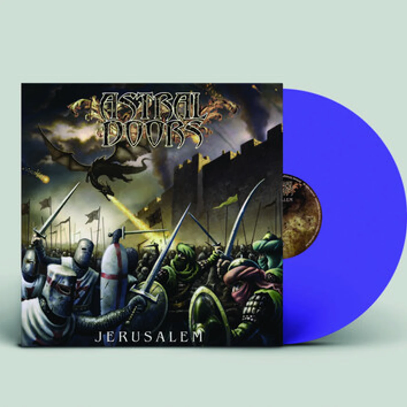Astral Doors JERUSALEM - PURPLE Vinyl Record