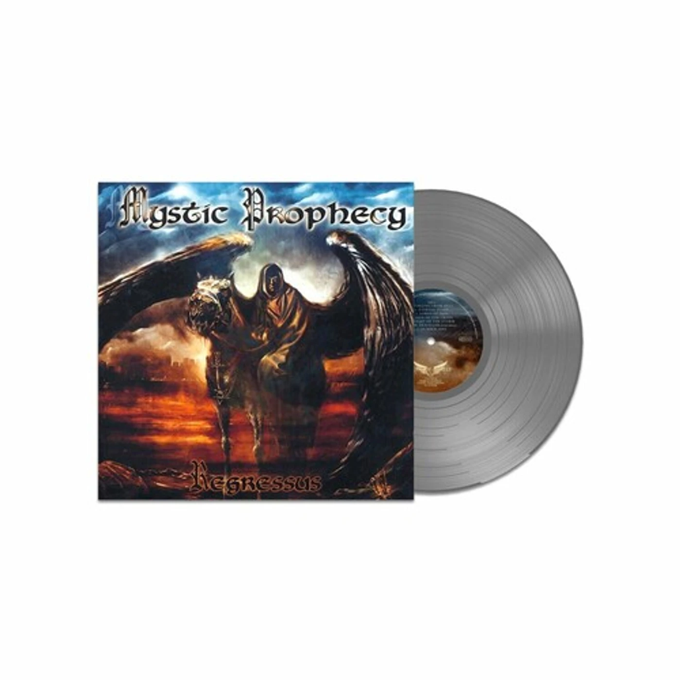 Mystic Prophecy REGRESSUS - SILVER Vinyl Record