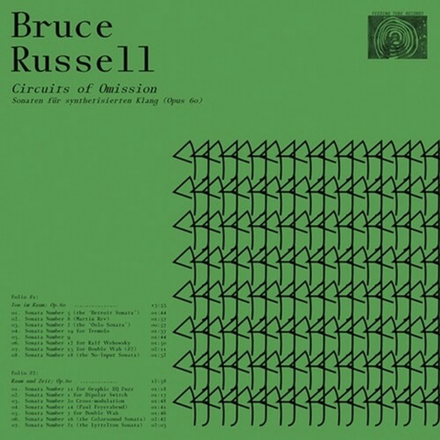 Bruce Russell CIRCUITS OF OMISSION Vinyl Record