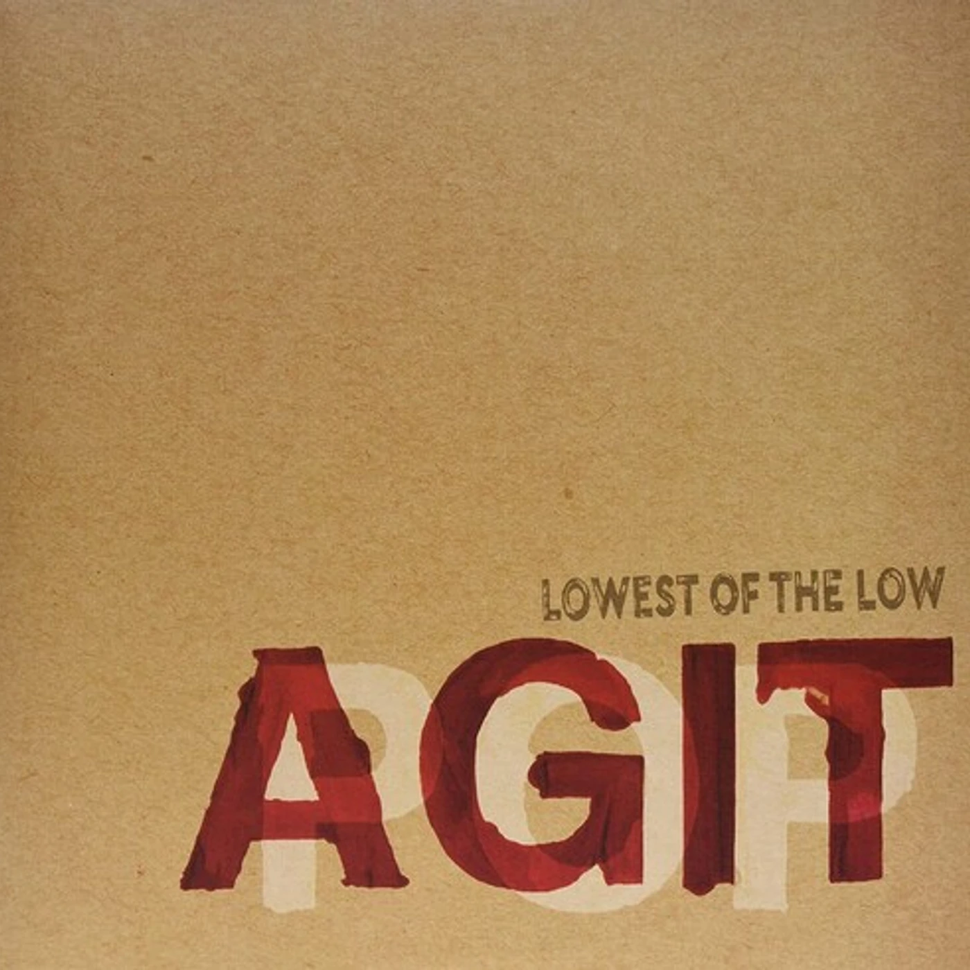 Lowest of the Low AGITPOP CD