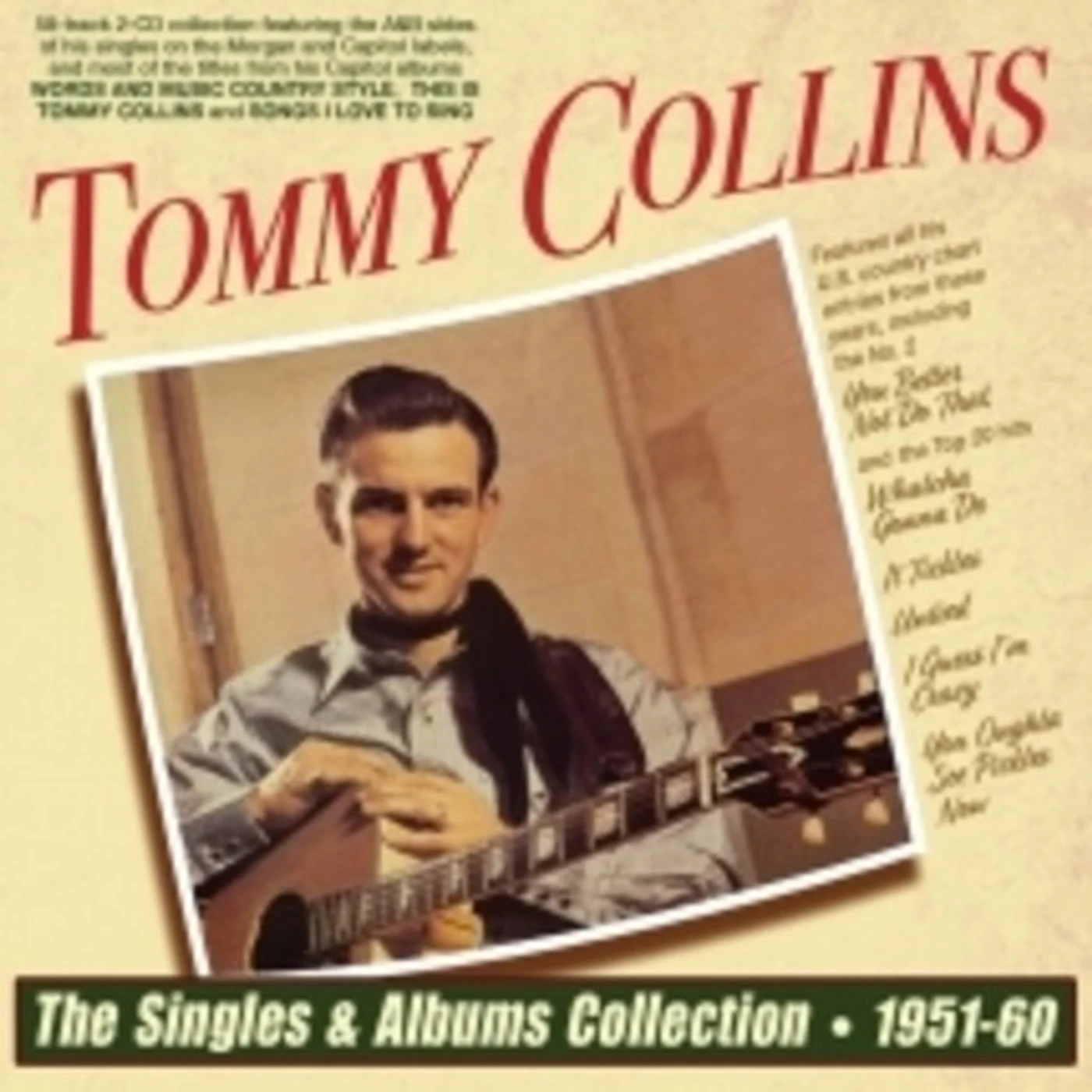 Tommy Collins SINGLES & ALBUMS COLLECTION 1951-60 CD