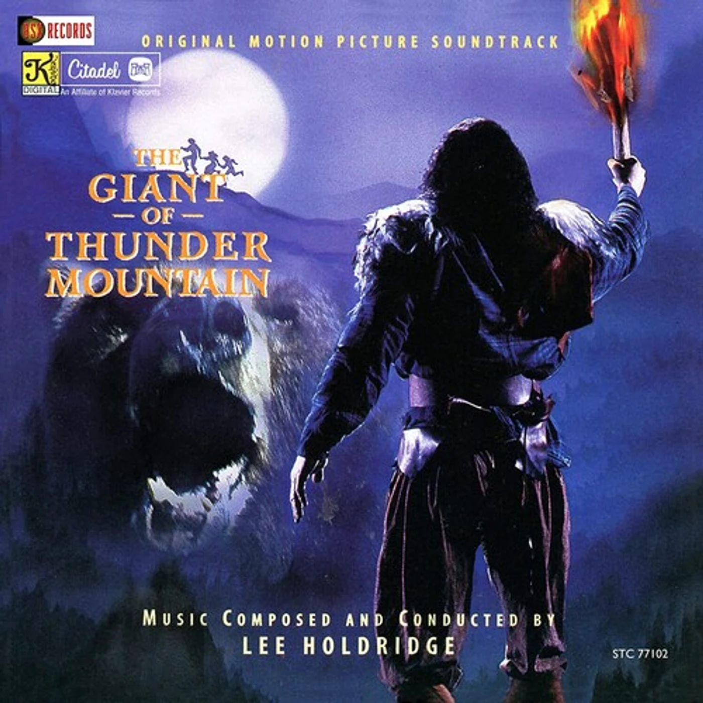 Lee Holdridge GIANT OF THUNDER MOUNTAIN - Original Soundtrack CD