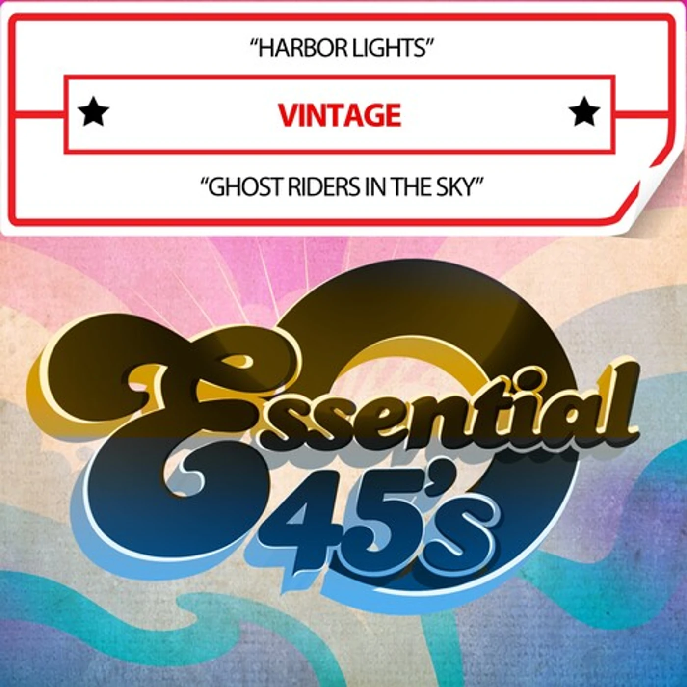 Vintage HARBOR LIGHTS / GHOST RIDERS IN THE SKY (DIGITAL 4 CD