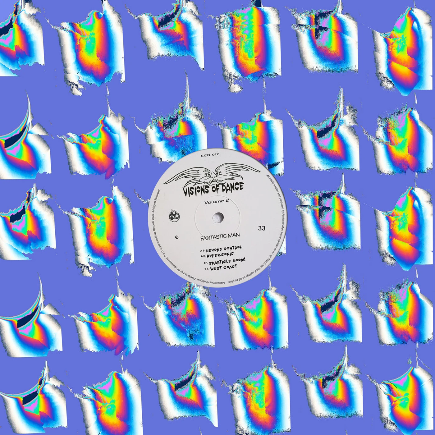 Fantastic Man VISIONS OF DANCE 2 Vinyl Record