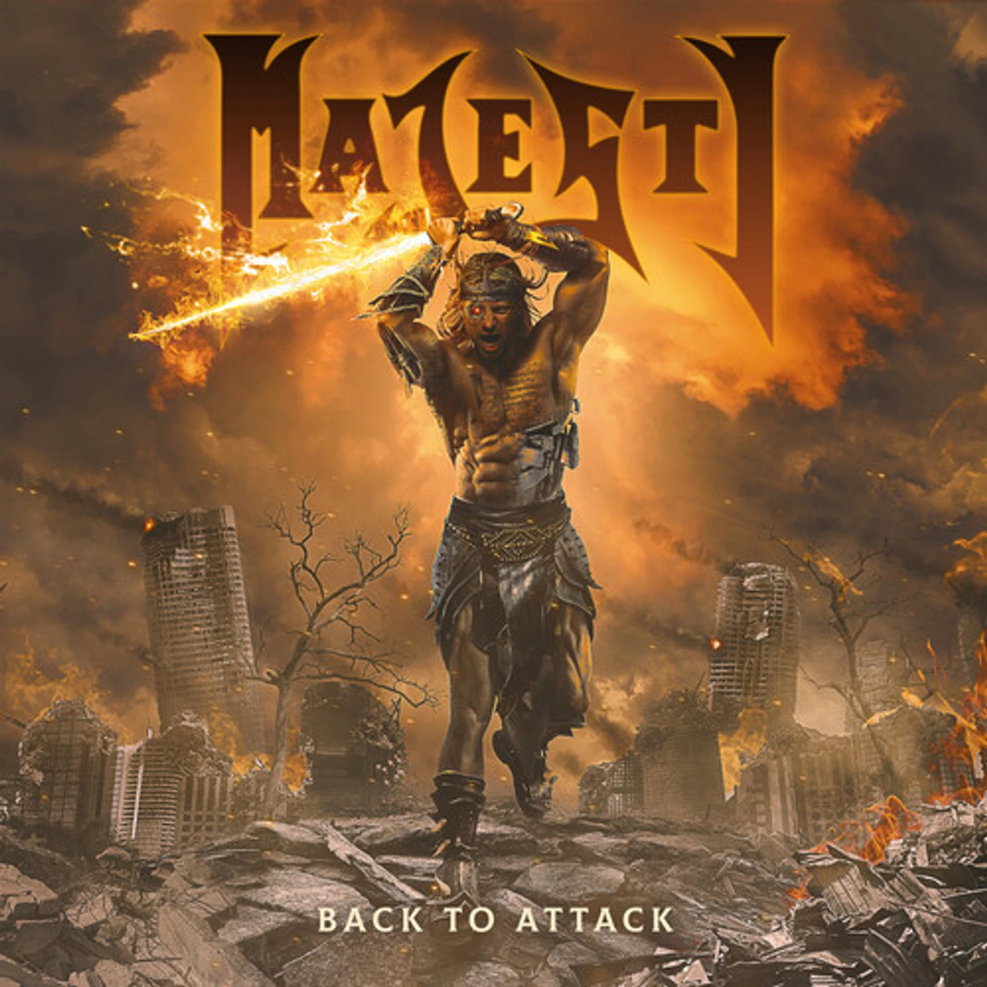 Majesty BACK TO ATTACK CD