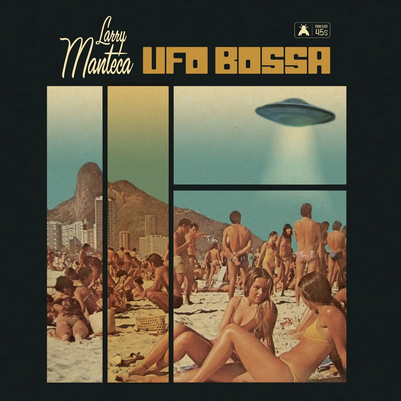 Larry Manteca UFO BOSSA / INTERGALACTIC PORNO SCENE Vinyl Record
