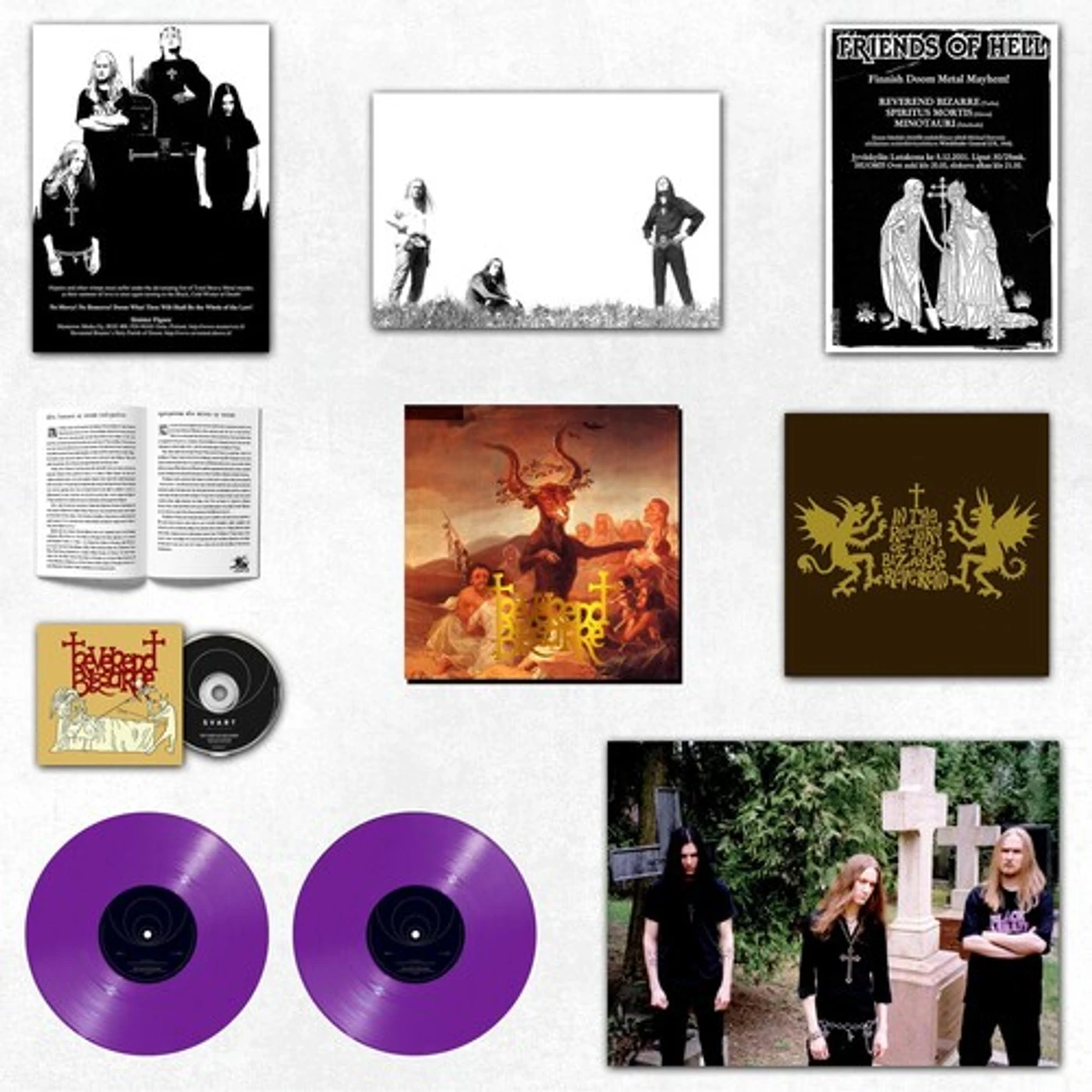 Reverend Bizarre IN THE RECTORY Vinyl Record