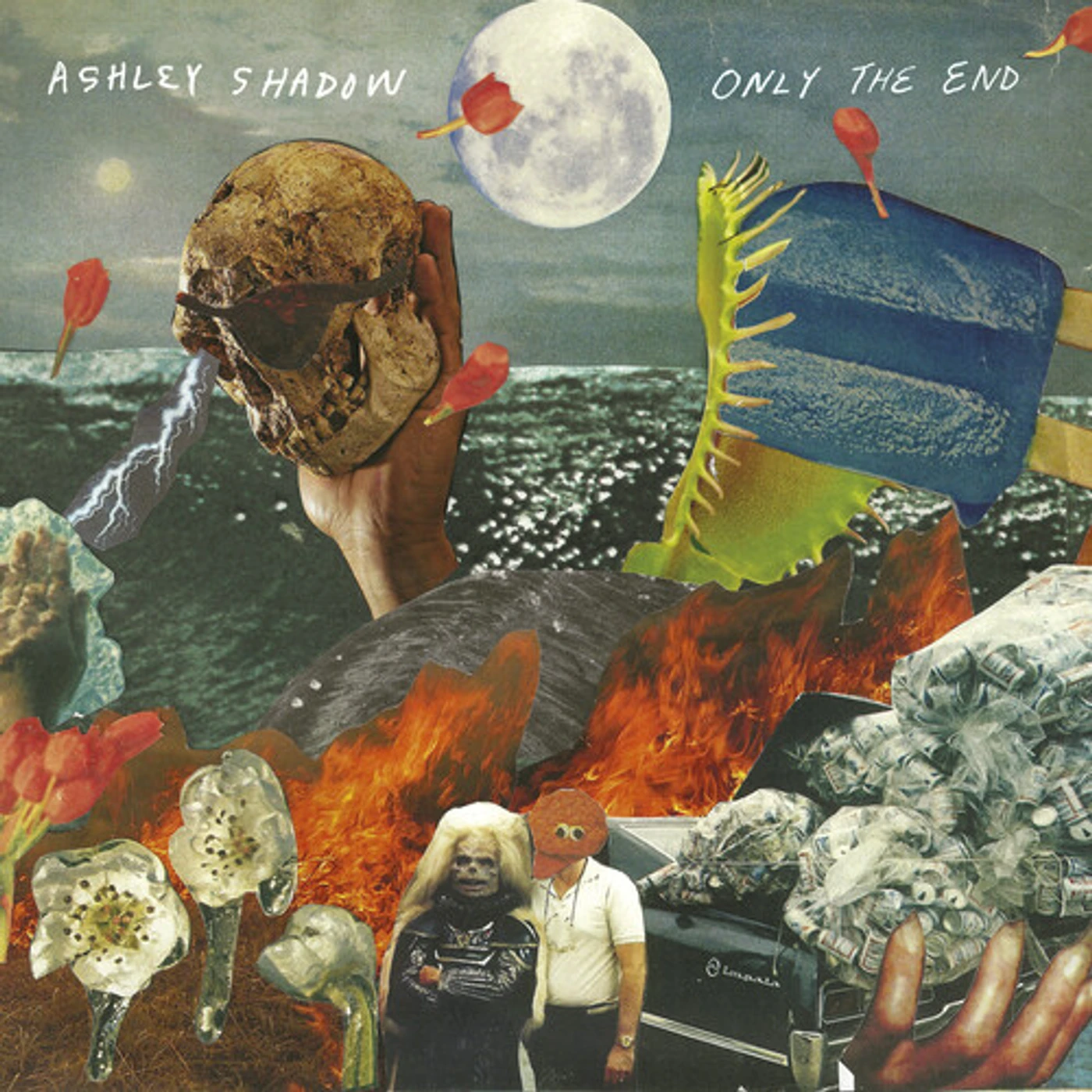 Ashley Shadow ONLY THE END - BLUE Vinyl Record
