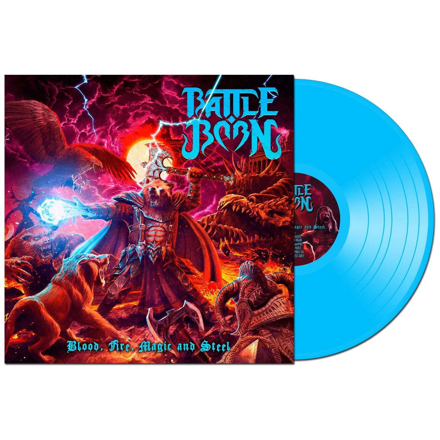 Battle Born Blood, Fire, Magic and Steel Vinyl Record