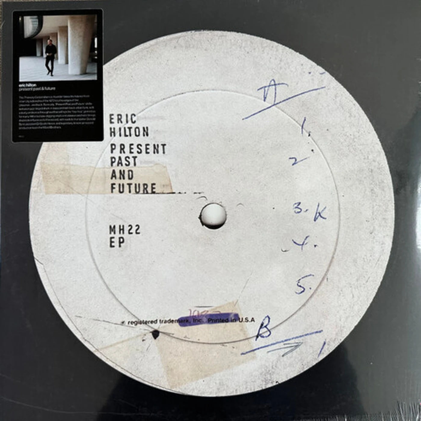 Eric Hilton PRESENT PAST AND FUTURE Vinyl Record
