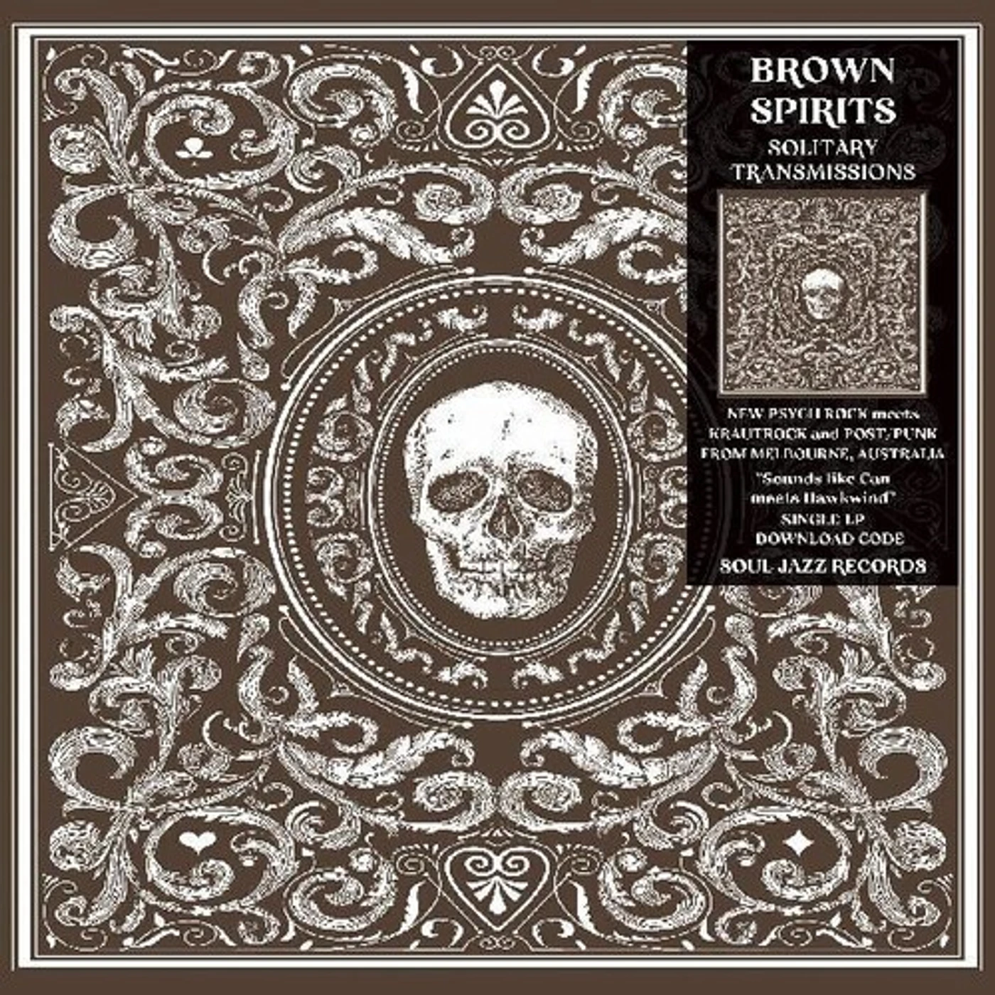 Brown Spirits SOLITARY TRANSMISSIONS Vinyl Record