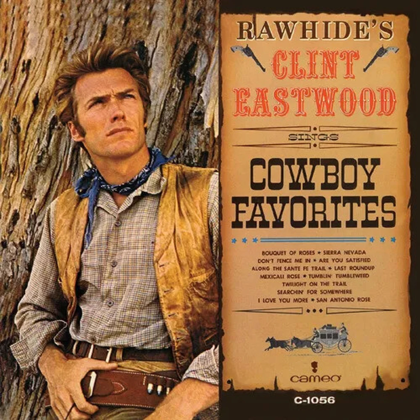 Rawhide's Clint Eastwood Sings Cowboy Favorites Vinyl Record