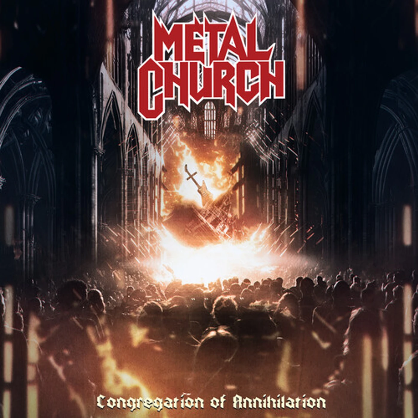 Metal Church CONGREGATION OF ANNIHILATION Vinyl Record