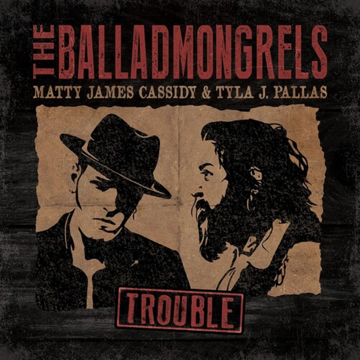 The Balladmongrels TROUBLE Vinyl Record
