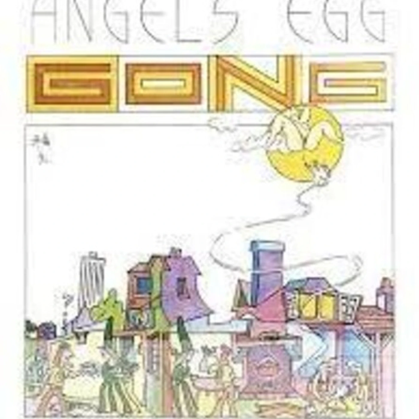 Gong ANGEL'S EGG Vinyl Record - Limited Edition, Italy Release