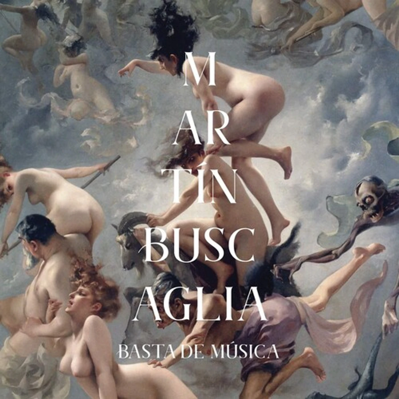 Martín Buscaglia BASTA DE MUSICA Vinyl Record