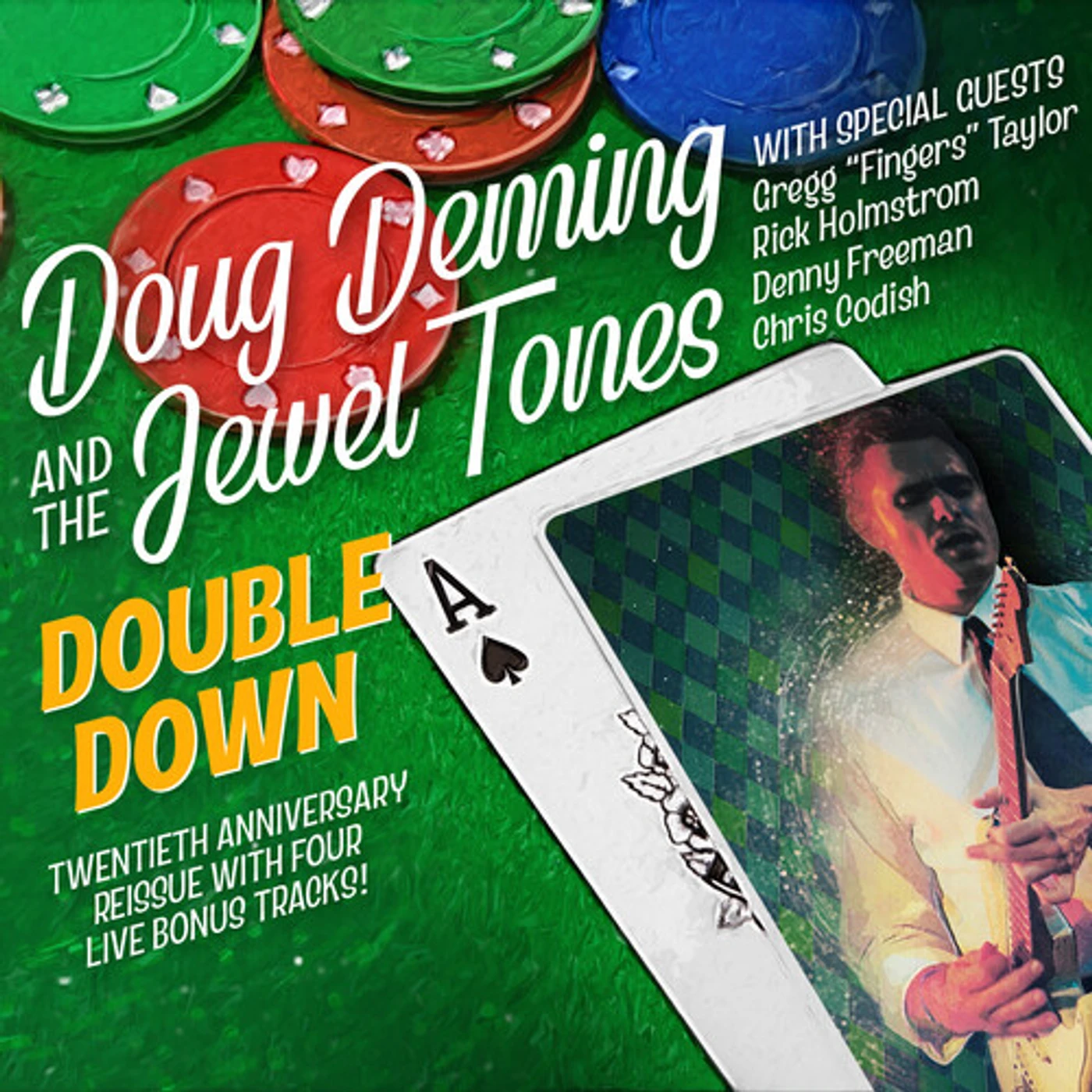 Doug Deming & the Jewel Tones DOUBLE DOWN: 20TH ANNIVERSARY CD