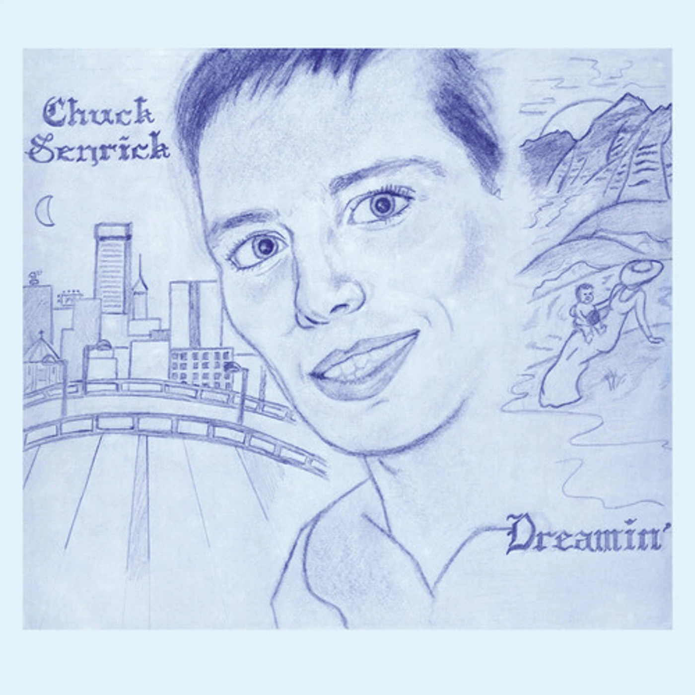 Chuck Senrick Dreamin' (Gray) Vinyl Record