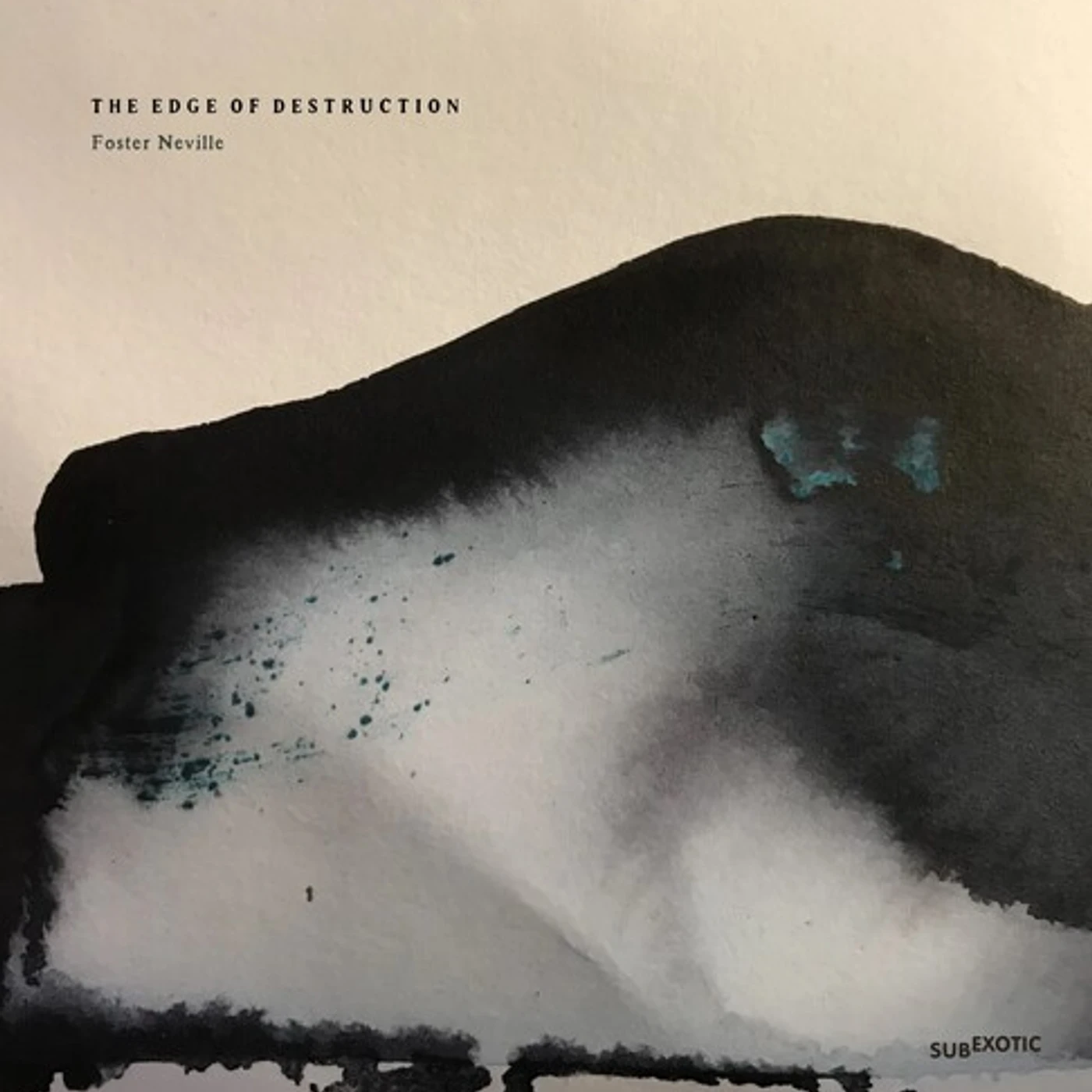 Foster Neville EDGE OF DESTRUCTION Vinyl Record