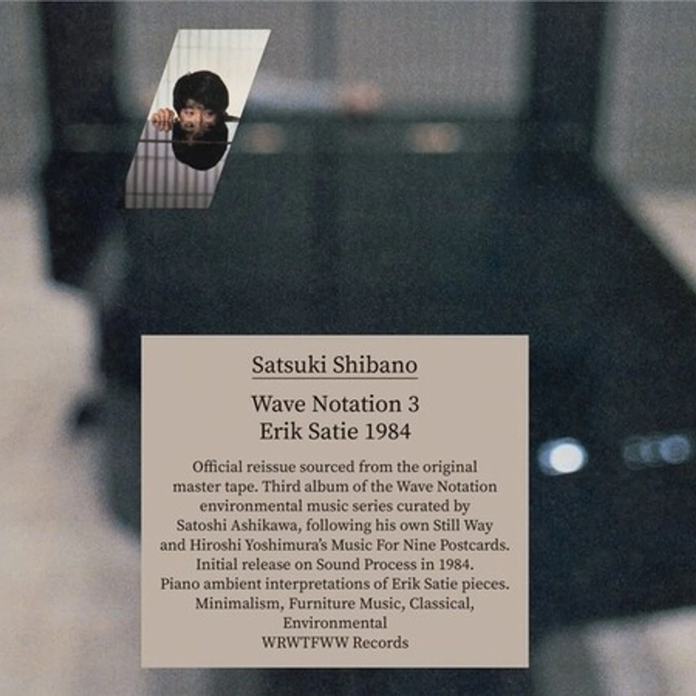 Satsuki Shibano WAVE NOTATION 3: ERIK SATIE 1984 CD