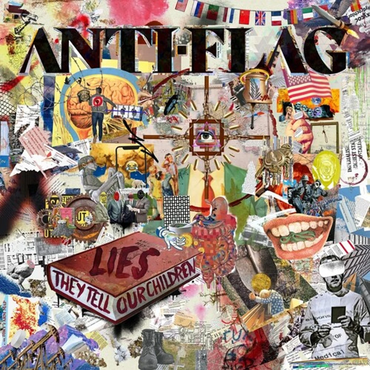 Anti-Flag LIES THEY TELL OUR CHILDREN Vinyl Record