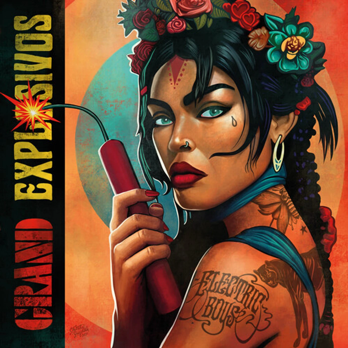 Electric Boys GRAND EXPLOSIVOS - TURQUOISE Vinyl Record