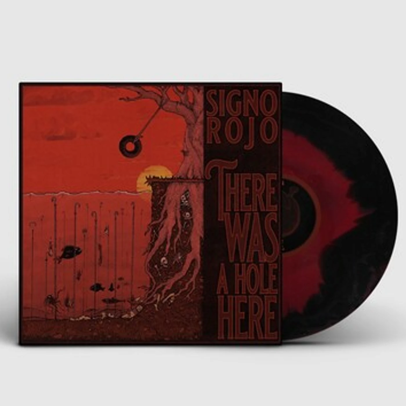 Signo Rojo THERE WAS A HOLE HERE Vinyl Record