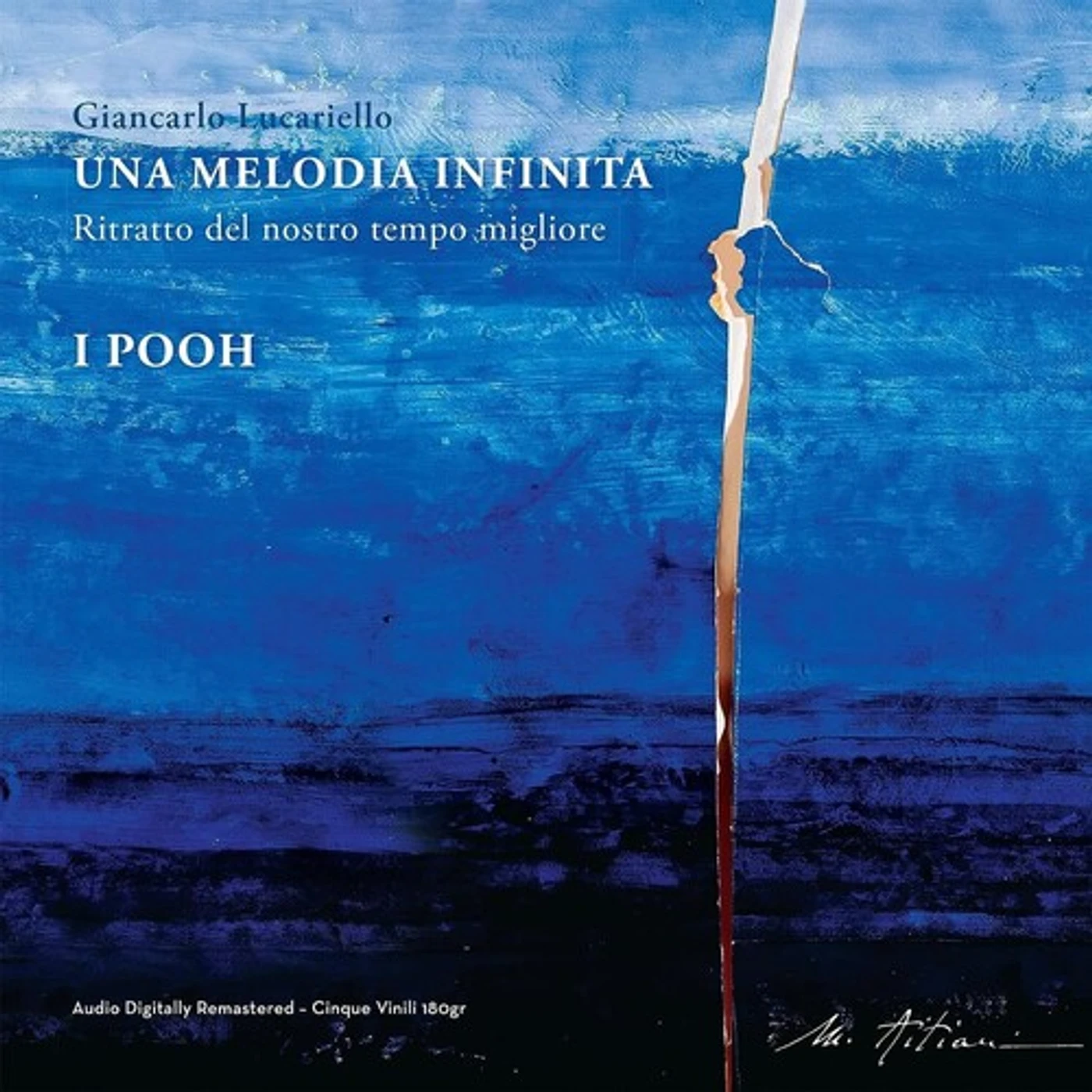 Pooh UNA MELODIA INFINITA - RITRATTO DEL NOSTRO TEMPO Vinyl Record