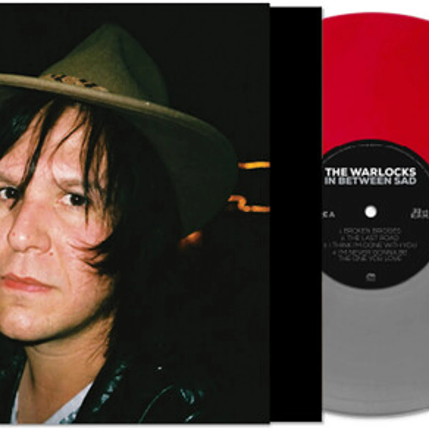 Warlocks IN BETWEEN SAD - SILVER/RED Vinyl Record