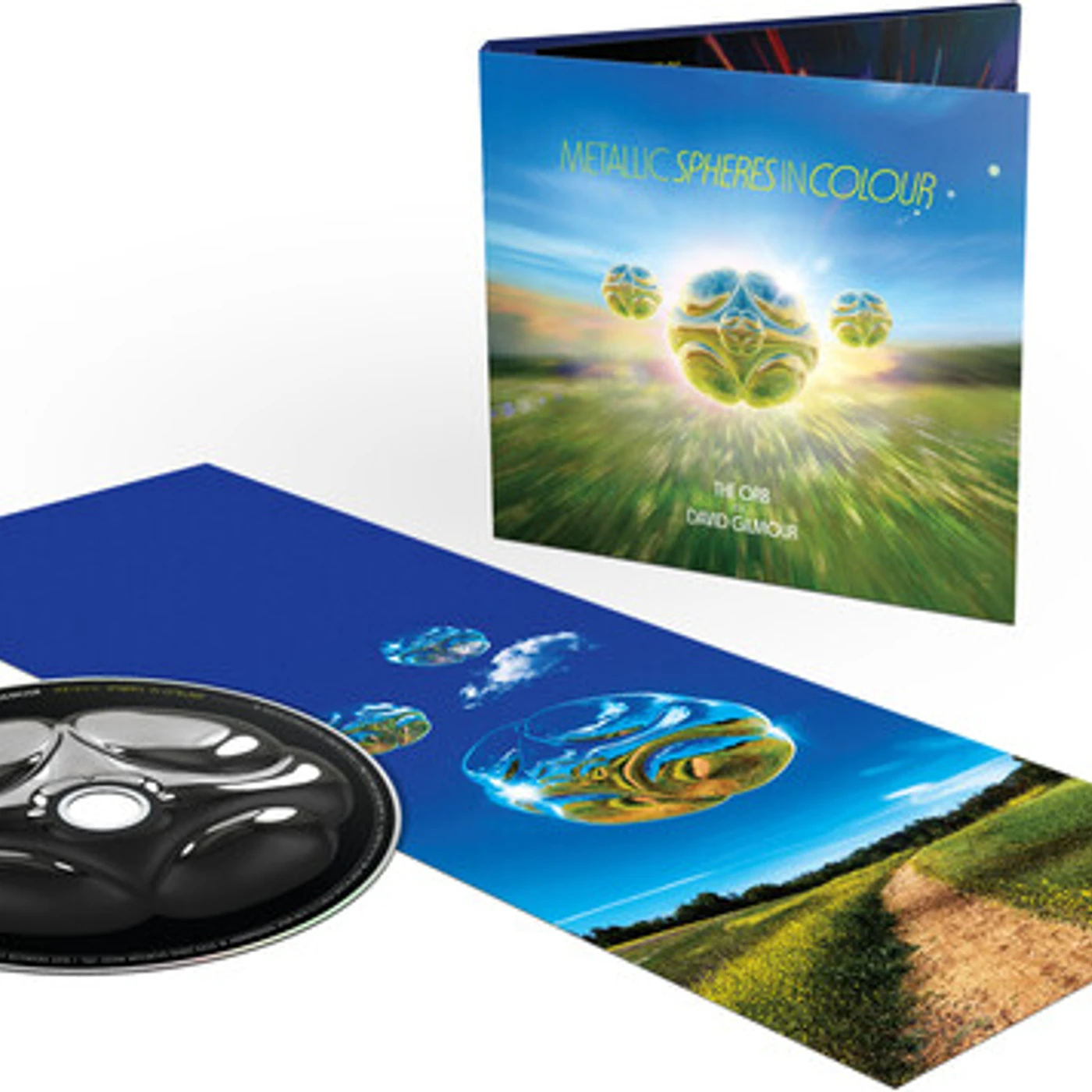 Orb / David Gilmour METALLIC SPHERES IN COLOUR CD