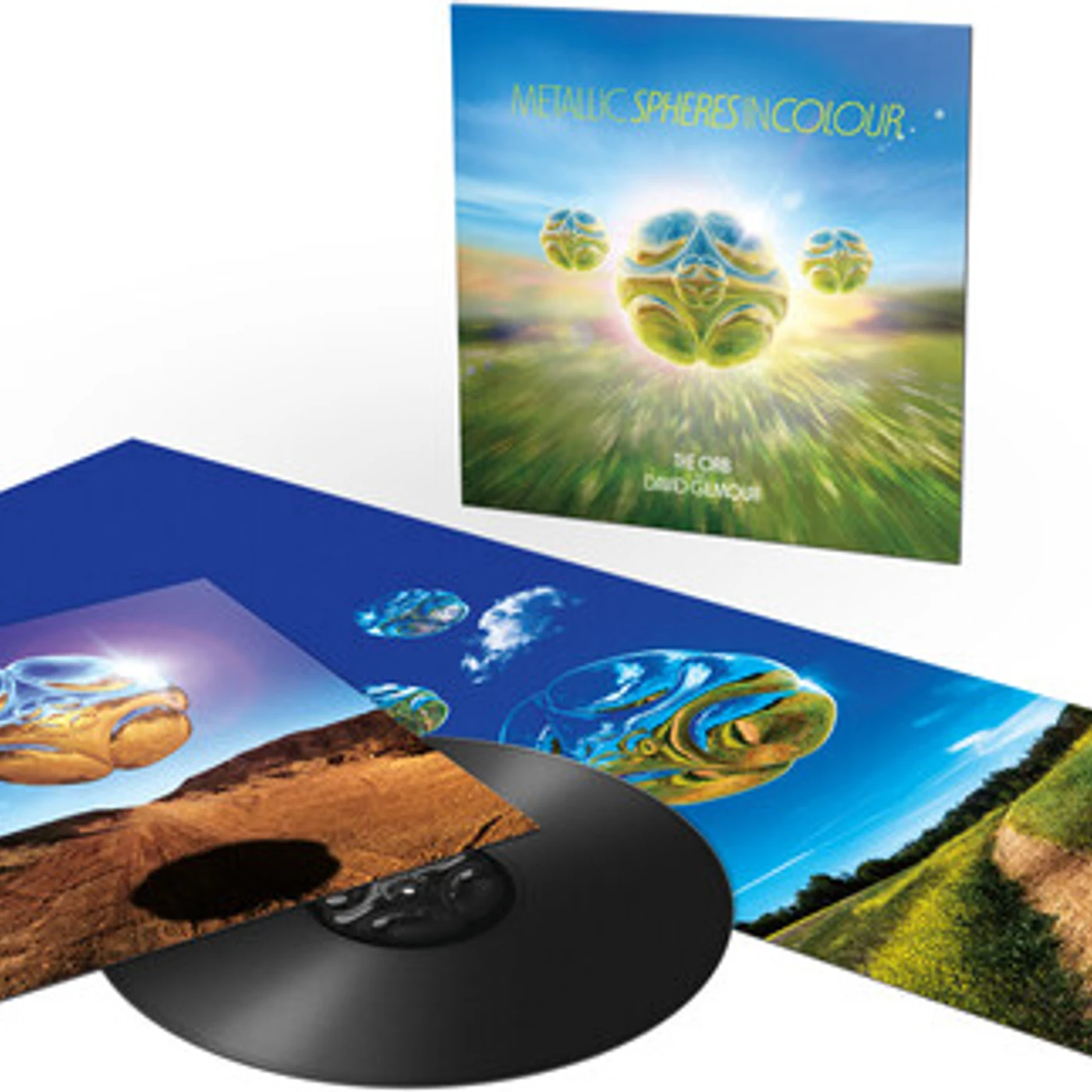 Orb / David Gilmour METALLIC SPHERES IN COLOUR Vinyl Record