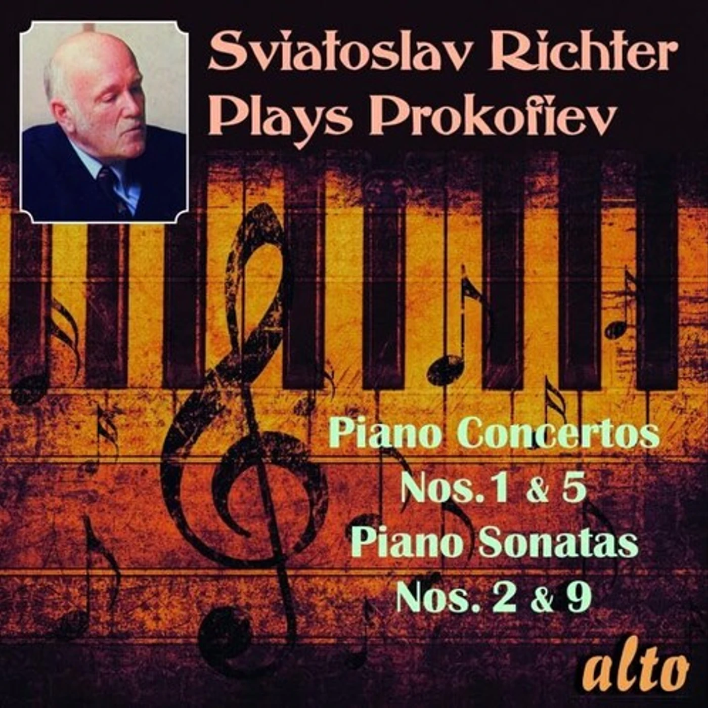 Sviatoslav Richter RICHTER PLAYS PROKOFIEV SONATAS 2 9 & CONCERTOS 1 CD