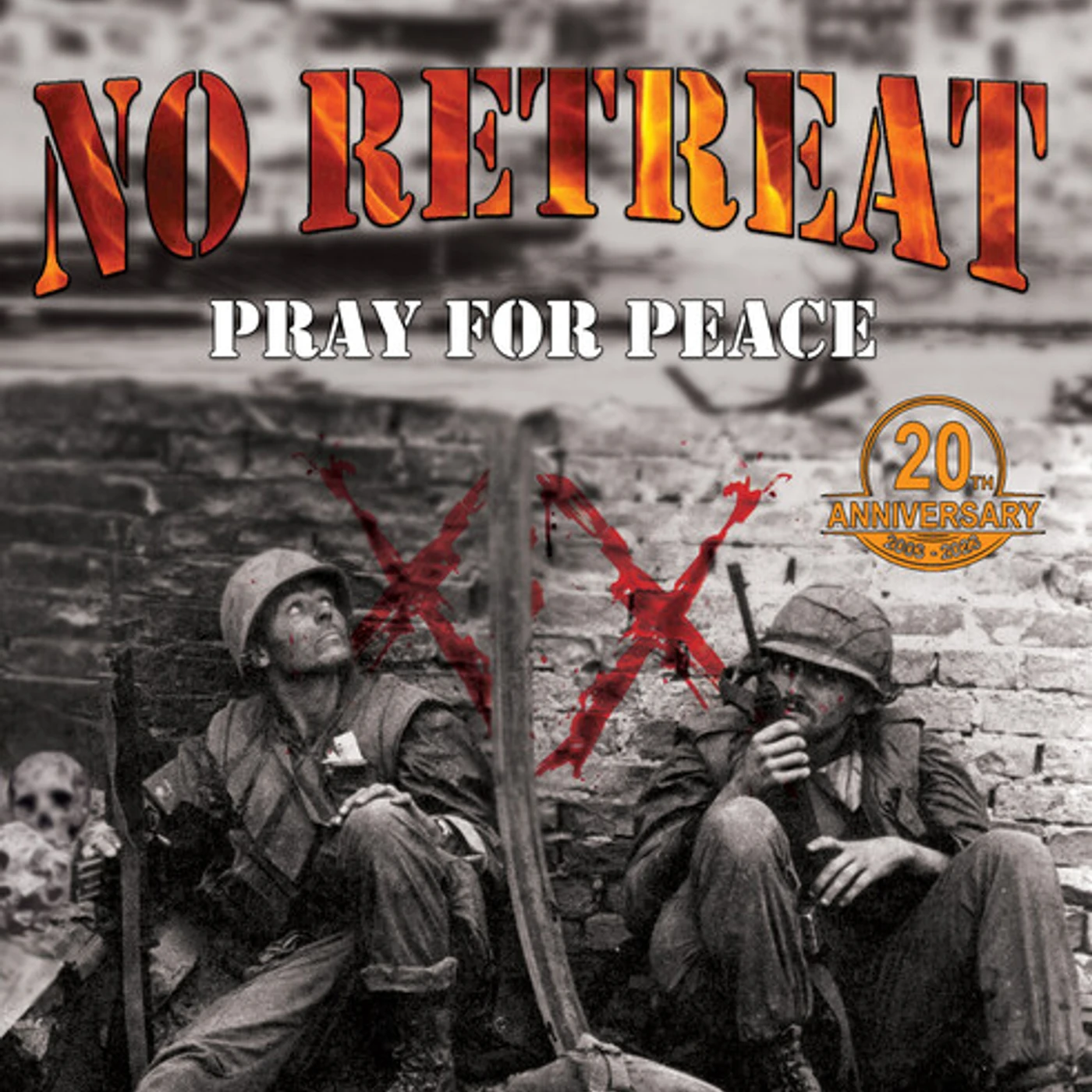 No Retreat PRAY FOR PEACE Vinyl Record