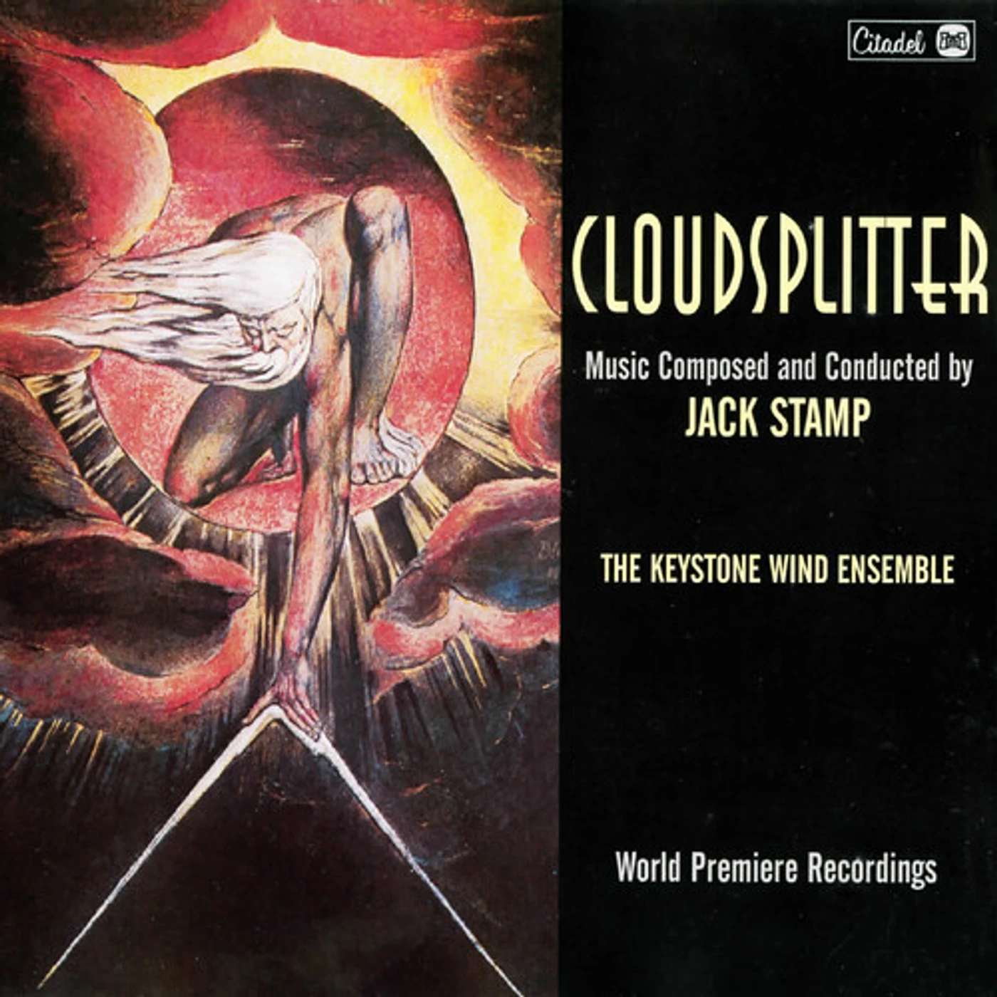 Jack Stamp CLOUDSPLITTER CD