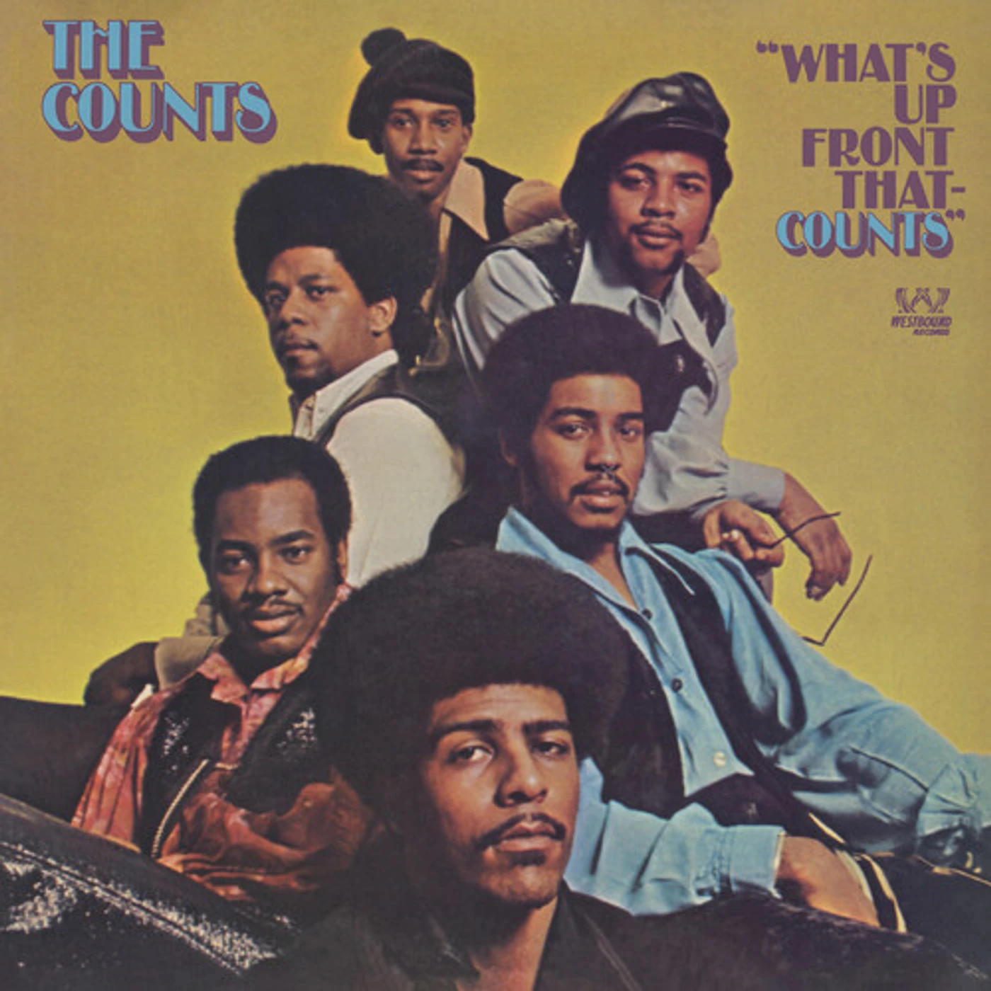WHAT'S UP FRONT THAT-The Counts (PURPLE) Vinyl Record