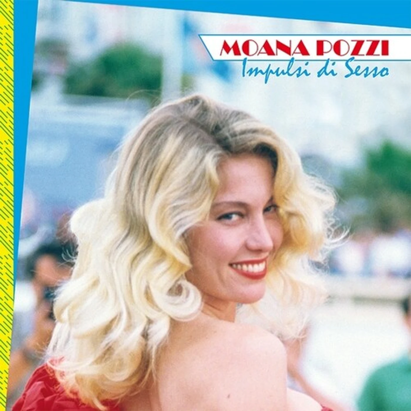 Moana Pozzi IMPULSI DI SESSO Vinyl Record
