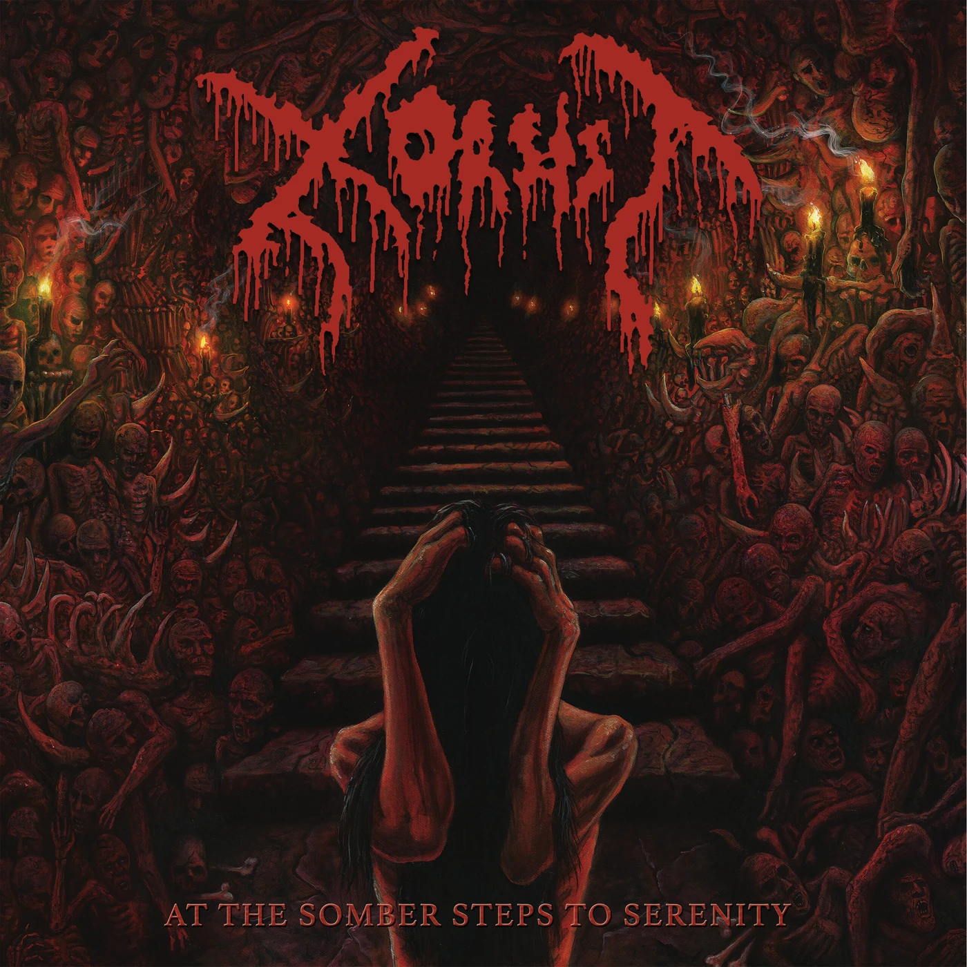 Xorsist AT THE SOMBER STEPS TO SERENITY Vinyl Record