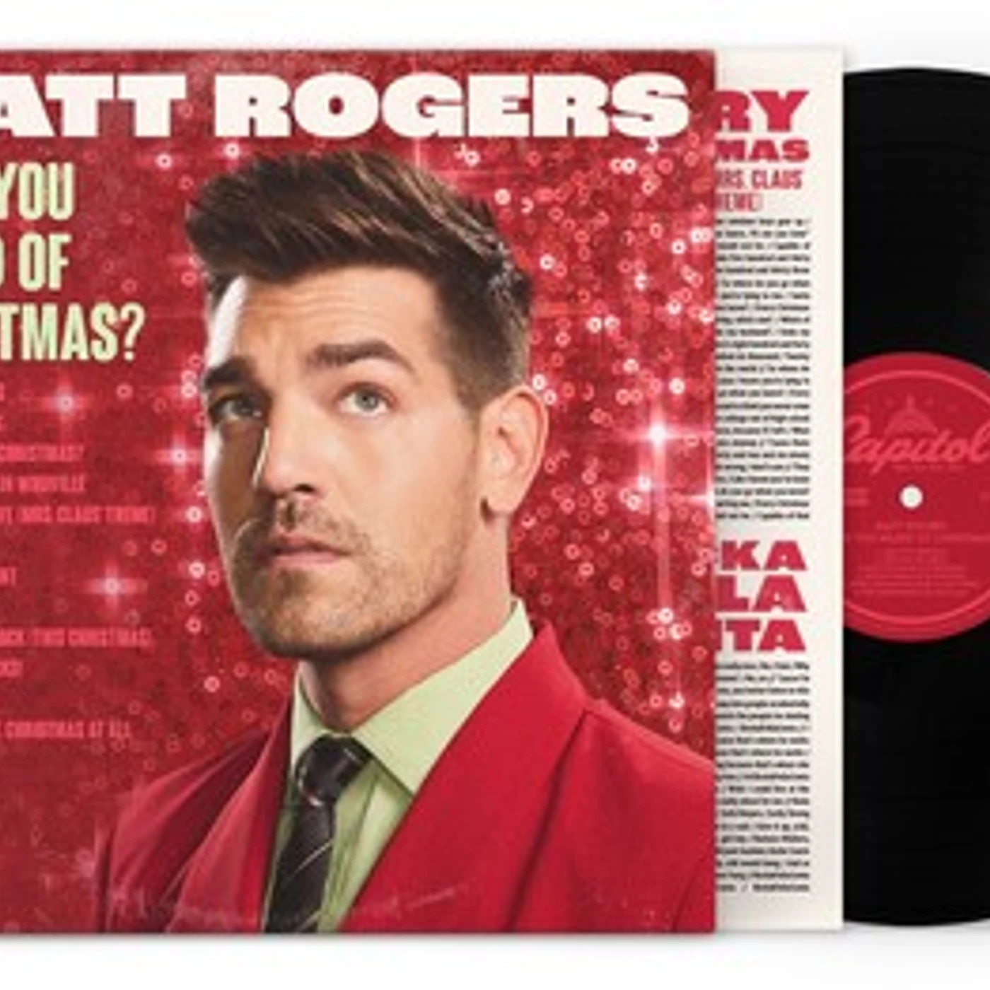 Matt Rogers HAVE YOU HEARD OF CHRISTMAS Vinyl Record