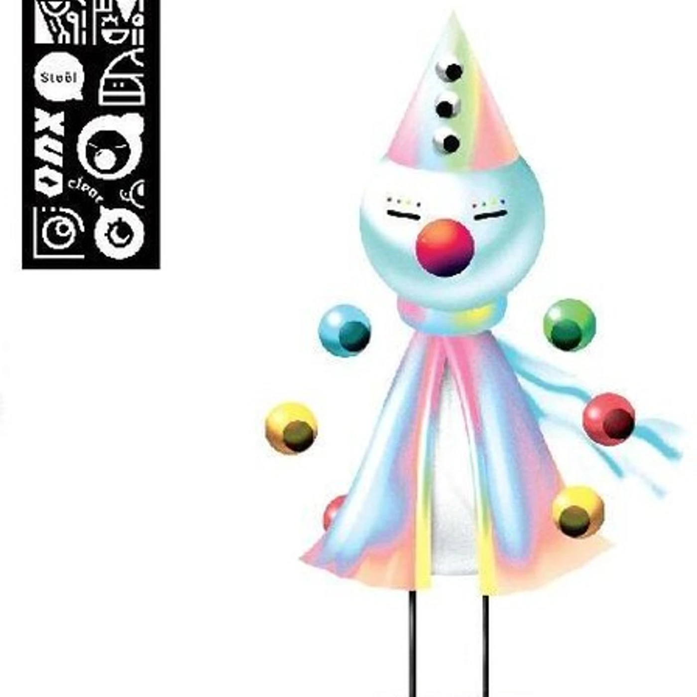 Iglooghost CLEAR TAMEI / STEEL MOGU Vinyl Record