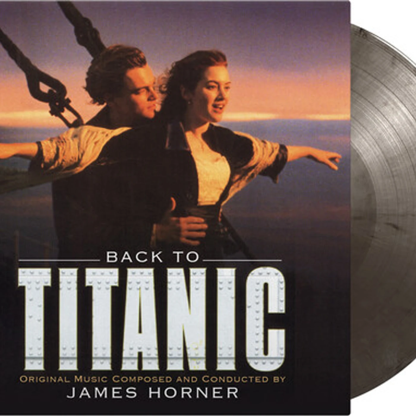 James Horner BACK TO TITANIC - Original Soundtrack Vinyl Record