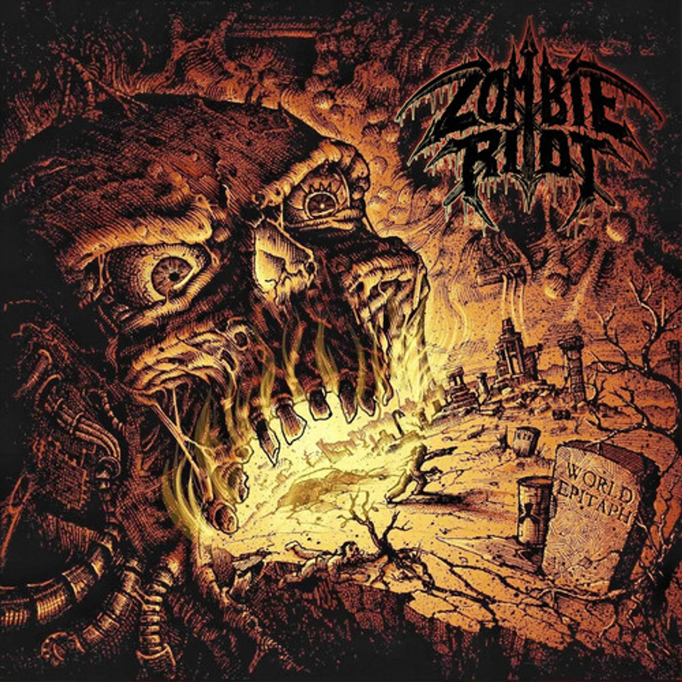 Zombie Riot WORLD EPITAPH Vinyl Record