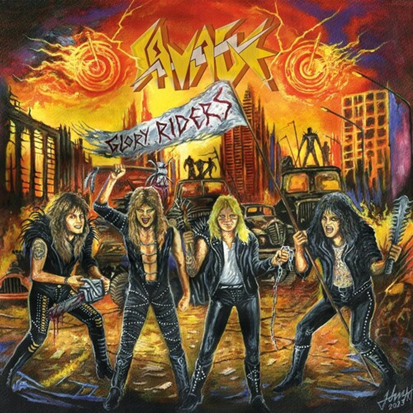 Savage GLORY RIDERS Vinyl Record