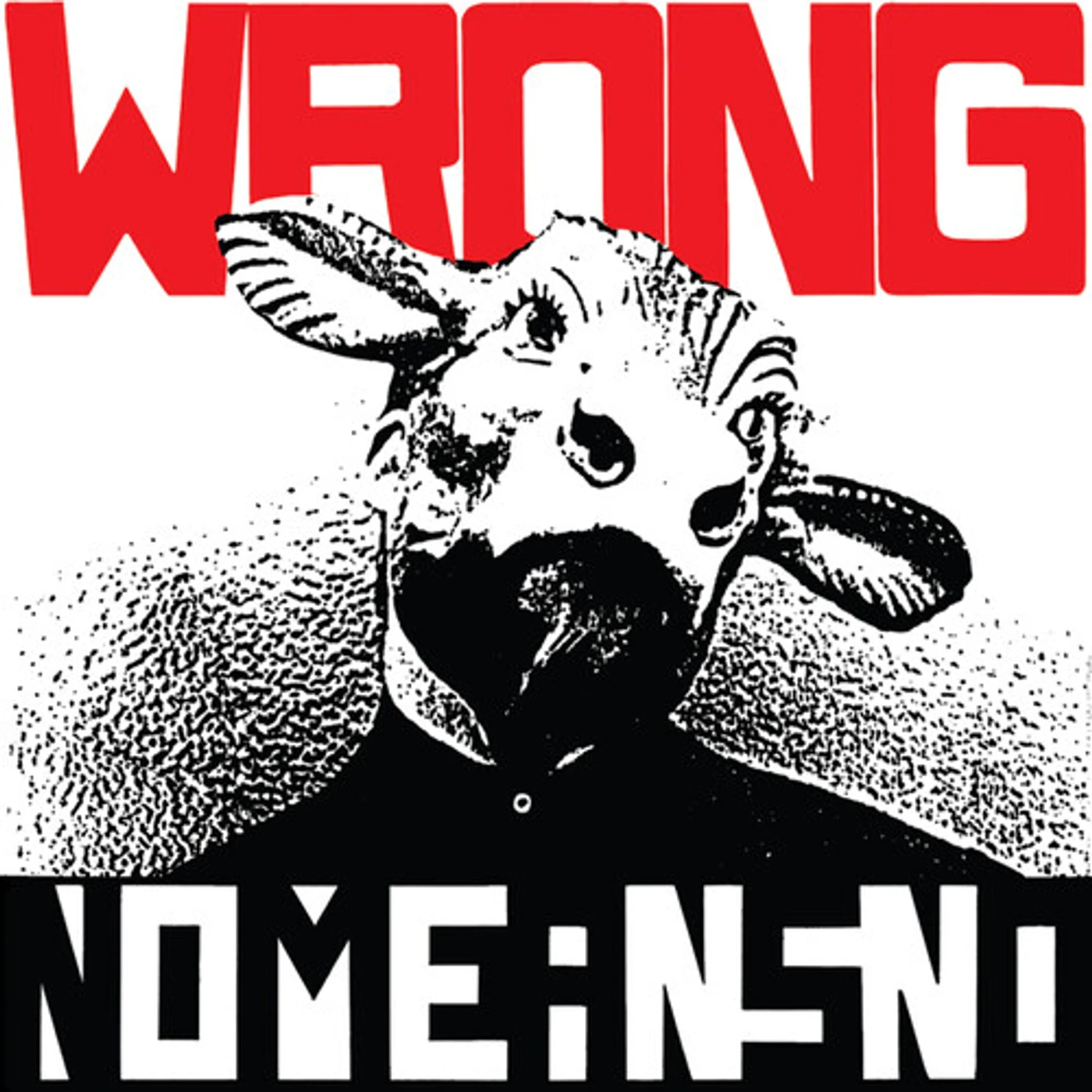 Nomeansno WRONG - RED Vinyl Record