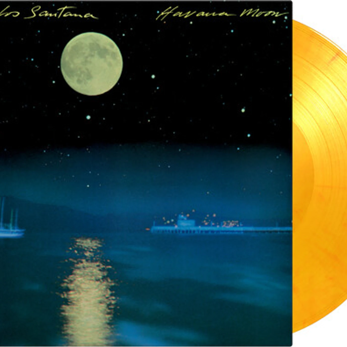 Santana Havana Moon: 40th Anniversary (180G/Yellow & Red Marble) Vinyl Record