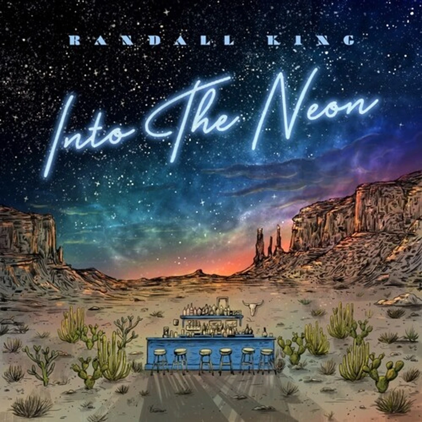 Randall King INTO THE NEON CD