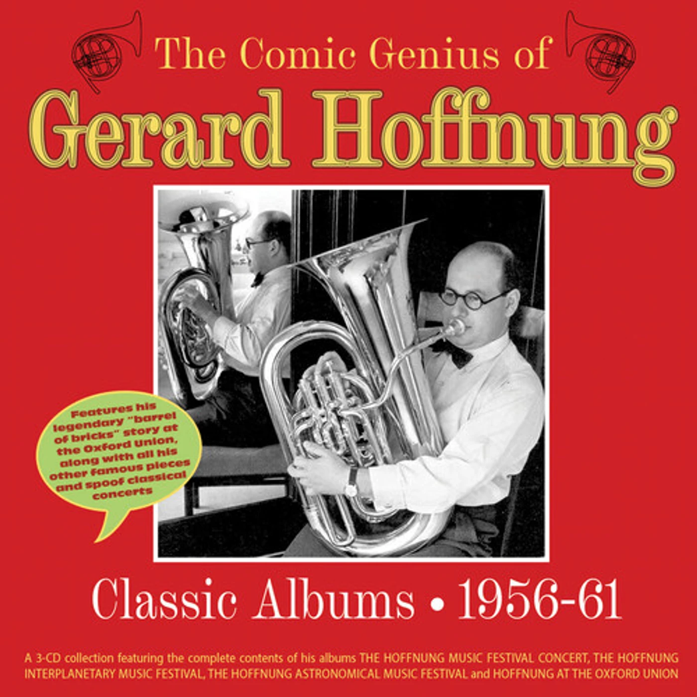 COMIC GENIUS OF GERARD HOFFNUNG: CLASSIC ALBUMS CD