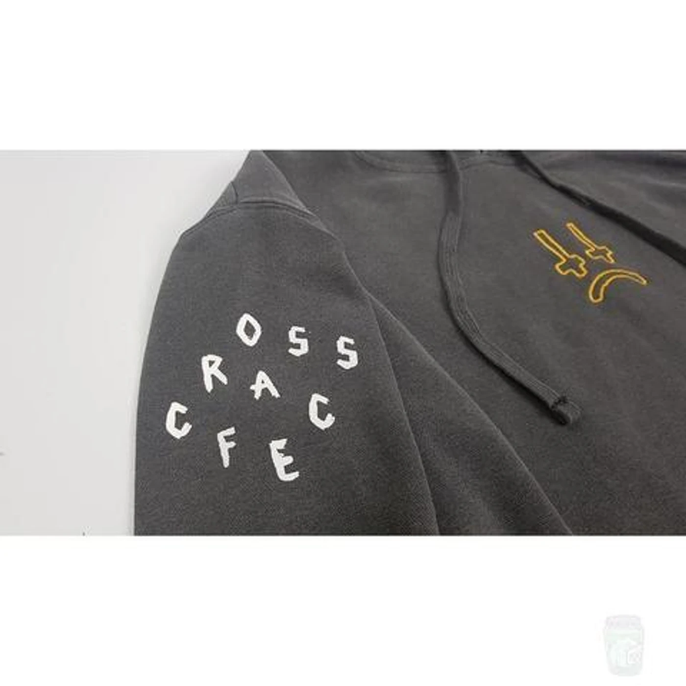 Blah Records Cross Face 'Faded' Hoodie