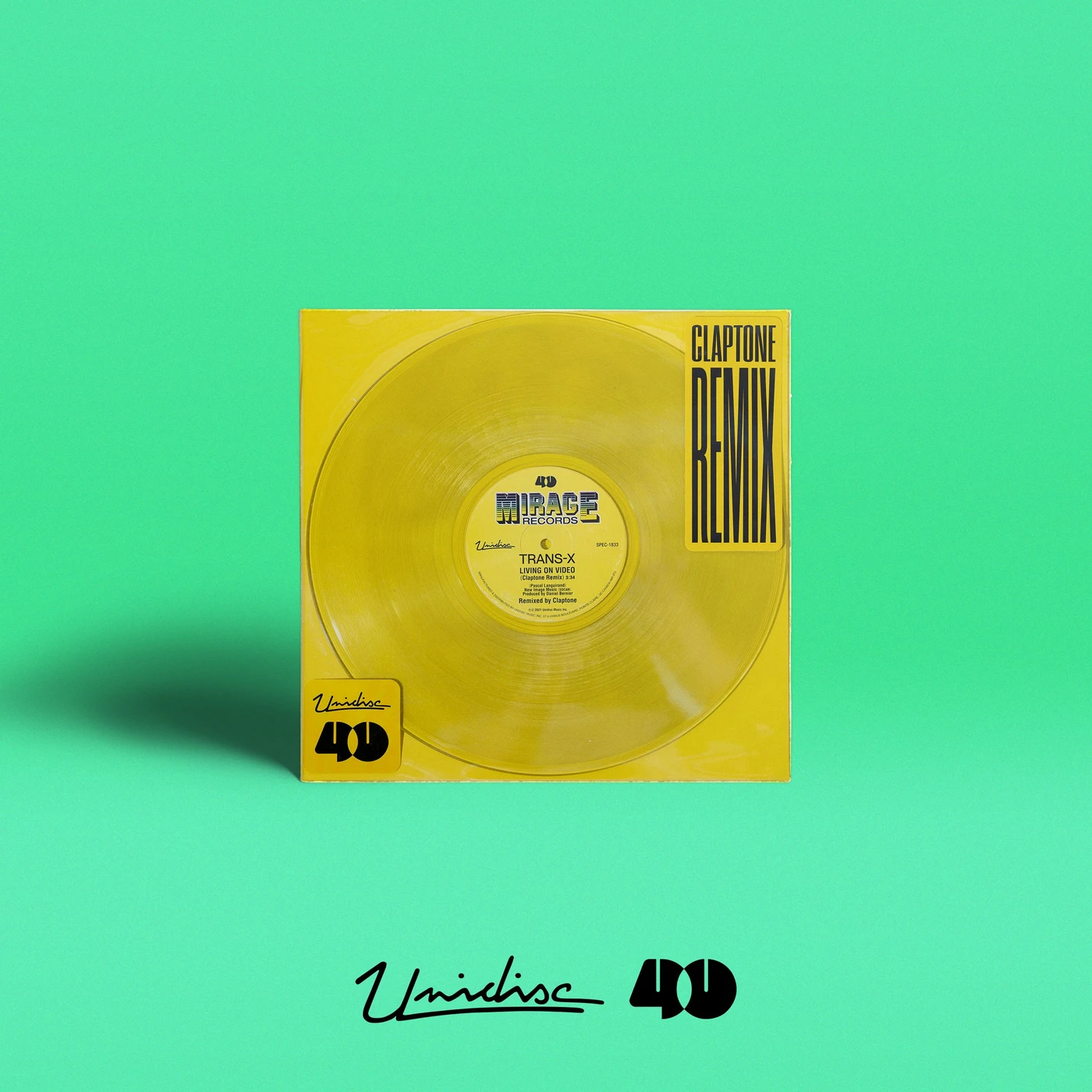 Trans-X - Living On Video (Claptone Remix) - 12" Single